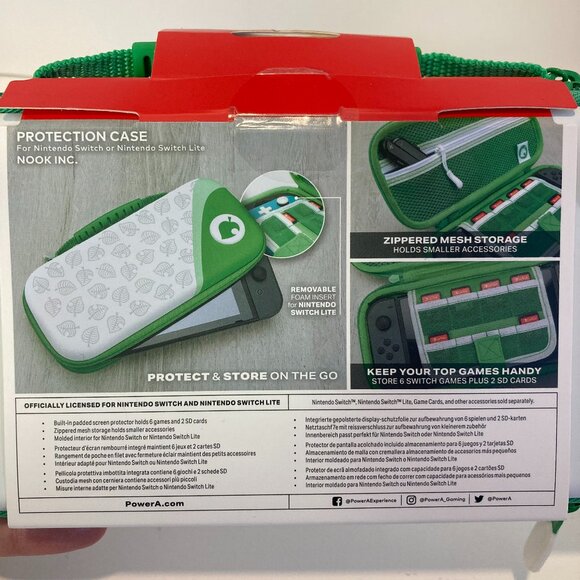 Official Nintendo Switch Animal Crossing New Horizons Protection Case 2021 Power - Picture 2 of 11